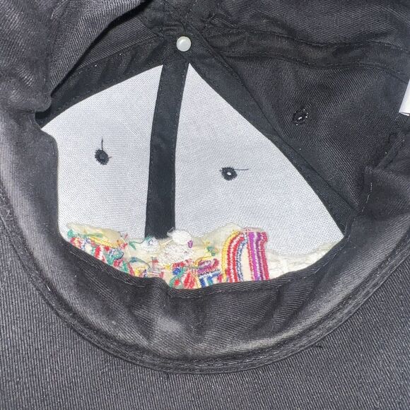 Vintage Walt Disney World Embordered Ball Cap Black Goofys Hat Shop 90s Y2K - Picture 4 of 9